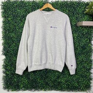 Y2K Grey Champion Sweatshirt